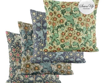 Outdoor Cushion Cover 29 Sizes William Morris Orchid Handmade Trees Leaf Leaves Floral Gift Waterproof Conservatory Garden