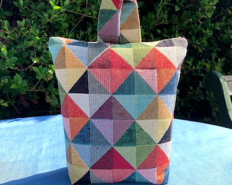 Unfilled Fabric Doorstop 4 Sizes Big Holland Tapestry Handmade Door Stop Triangles Gift