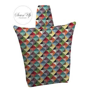 Unfilled Fabric Doorstop 4 Sizes Little Holland Tapestry Handmade Door Stop Triangles Gift