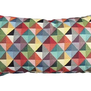 Cushion Cover 29 Sizes Big Holland Tapestry Cotton Handmade Triangles Scatter Throw Pillow Harlequin image 4
