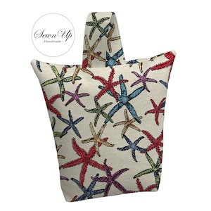 Unfilled Fabric Doorstop 4 Sizes Starfish Tapestry Handmade Door Stop Beach Seaside Animal Gift