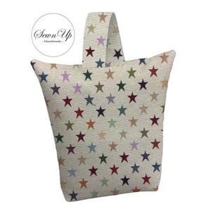 Unfilled Fabric Doorstop 4 Sizes  Lucero Stars Tapestry Handmade Door Stop Starry Gift