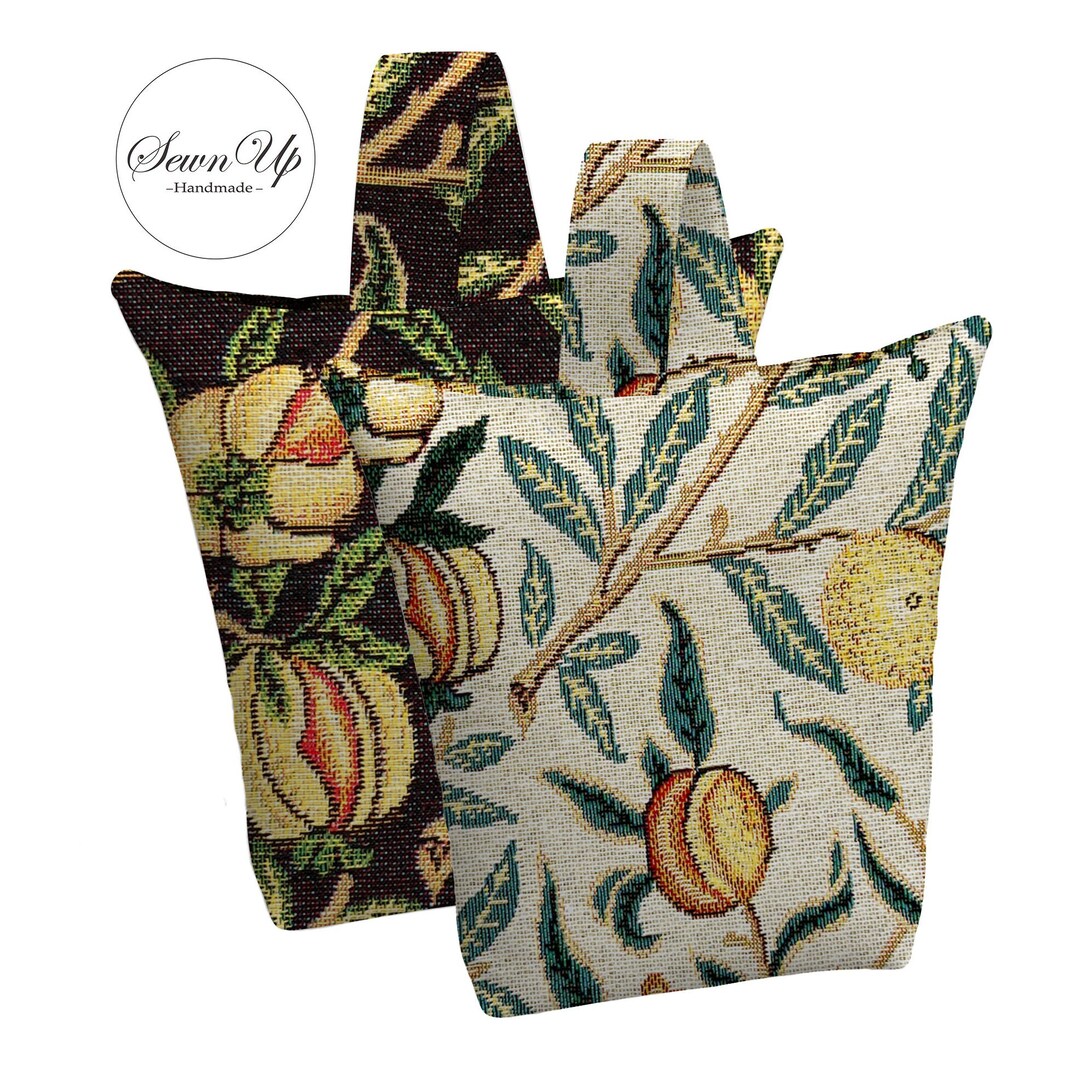 Unfilled Fabric Doorstop 4 Sizes William Morris Pomegranate Tapestry