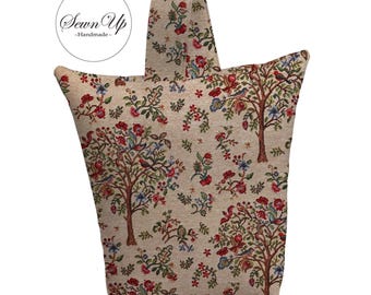 Unfilled Fabric Doorstop 3 Sizes Matisse Tapestry Handmade Door Stop Floral Flowers Leaves Leaf Tree Gift