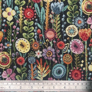 Housse de coussin 14 tailles Kew Gardens Tapestry Coton Fleurs florales faites main image 7