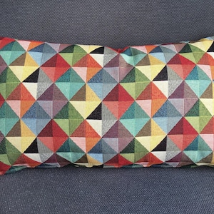 Cushion Cover 29 Sizes Big Holland Tapestry Cotton Handmade Triangles Scatter Throw Pillow Harlequin image 2