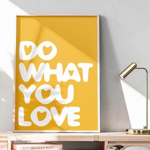 Immagine con frase moderna, colorata ed elegante | Immagine murale creativa per ufficio, camera da letto, corridoio | Idea regalo per lo sviluppo personale e la motivazione