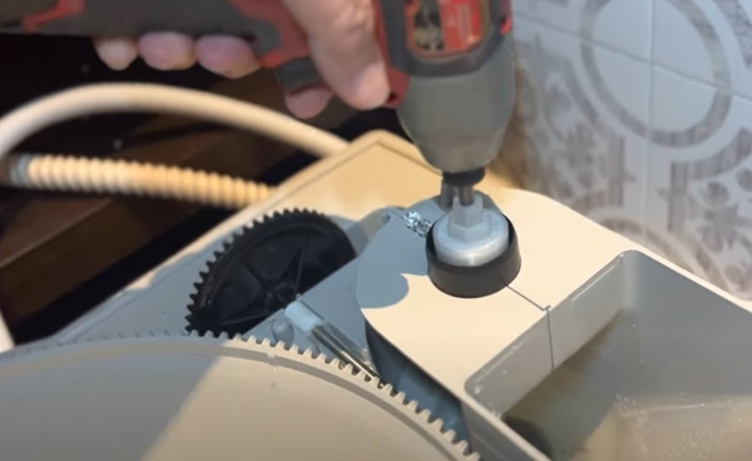 Catgenie 120 60 A.I. Tool 3d Printed Drill Adapter for 1 4in Hex to Be Use to Manually Pump the Fluids While Cleaning the Bowl. Accessory Etsy