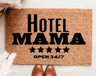 Customise Doormat For Mum Gift For Mothers Day Home Decor Rug Welcome Door Mat Front Door Custom Welcome Doormat Personalised Gift Housewarm