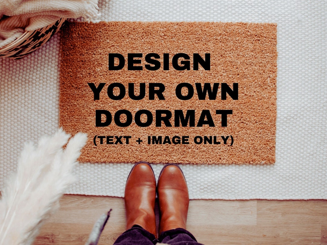 Design Your Own Doormat Custom Doormat DIY Wedding Gift Etsy New Zealand
