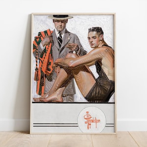 J. C. Leyendecker, Record Time, Cool Summer Comfort, illustrazione pubblicitaria della House of Kuppenheimer