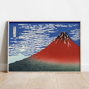 Fine Wind, Clear Morning, Katsushika Hokusai, Thirty-six Views of