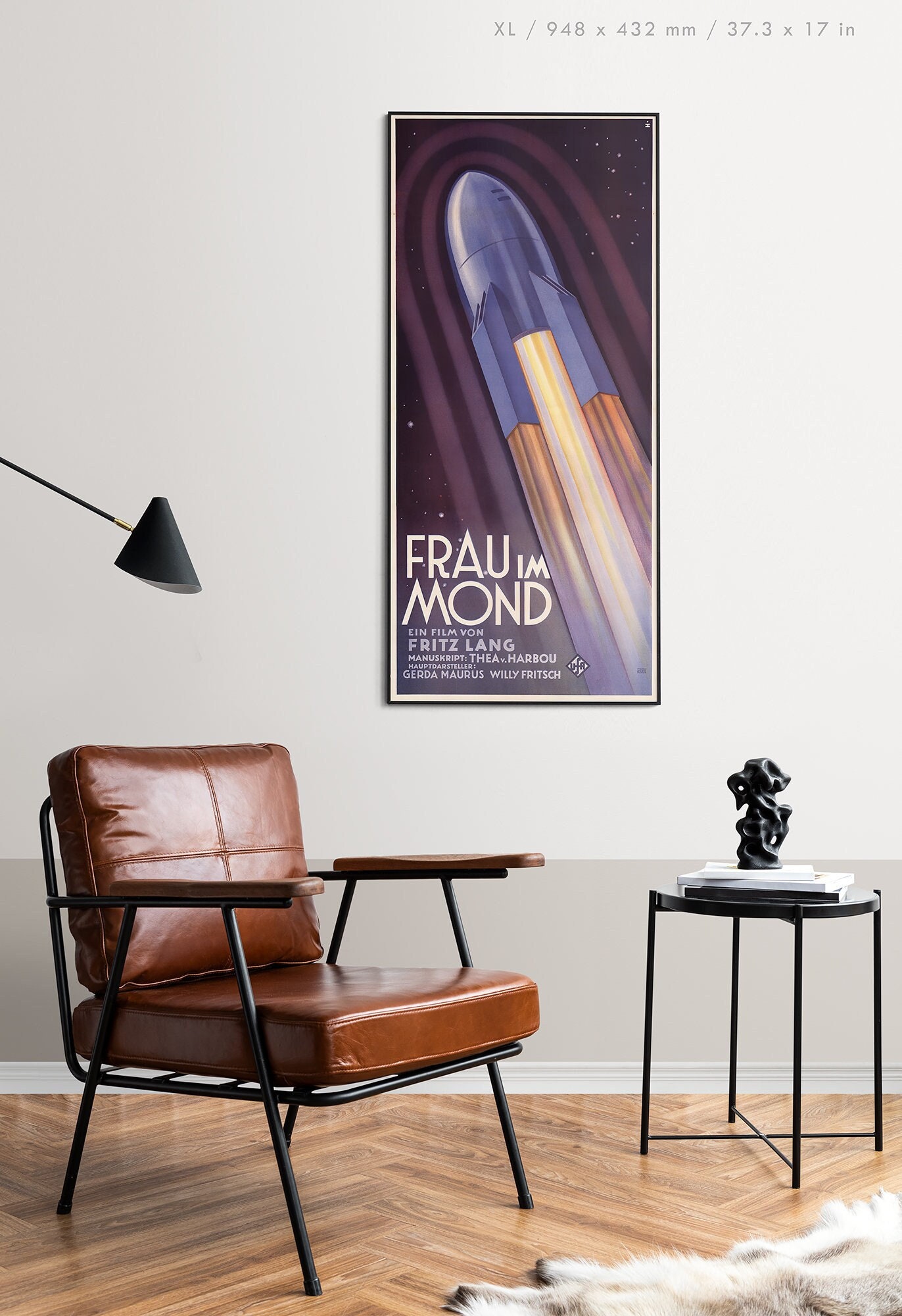 Fraum im Mond, Fritz Lang Filme, Filmklassiker, Retrofuturismus Poster -  Etsy Österreich, image size:1372x2000