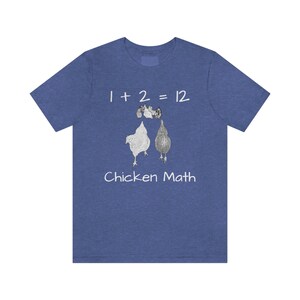 Chicken Math Shirt - Chicken Shirt, Cute Chicken Shirt, Funny Chicken Shirt, Farm Shirt