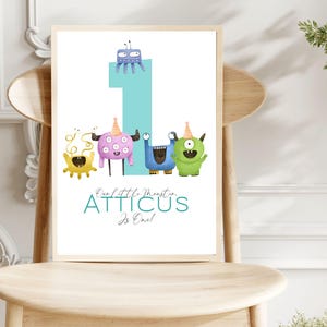 Editable Monsters Welcome Sign Little Monsters Party Sign Monster Birthday Party Minimalist Boys Welcome Signs 1st Birthday Party Decor