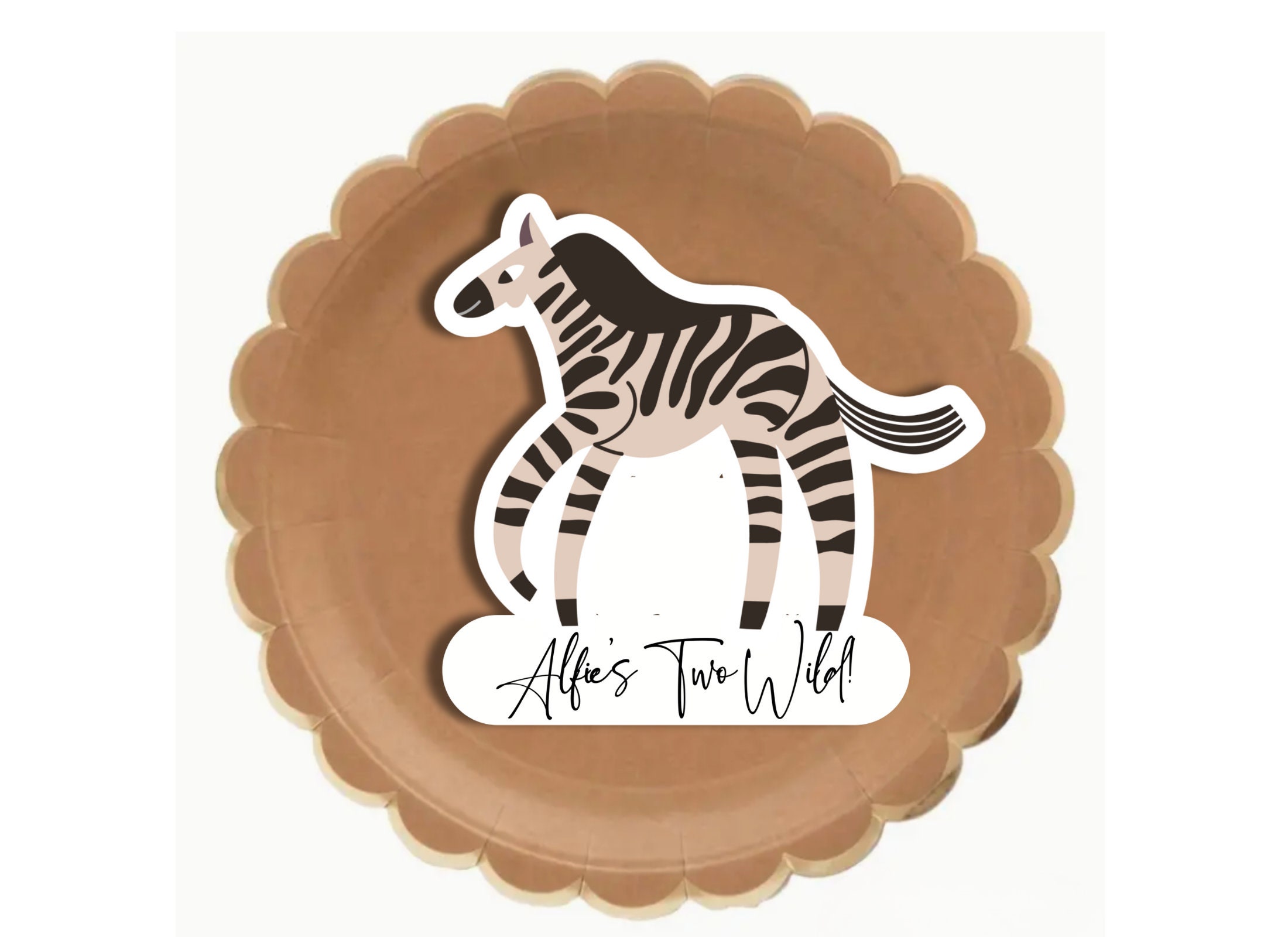 Editable Safari Animals Placemat Jungle Animal Party Placemat Instant