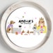 EDITABLE Dog Cake Topper Puppy Pawty Cupcake Topper Girls Pink Balloons Birthday Party Decor ...
