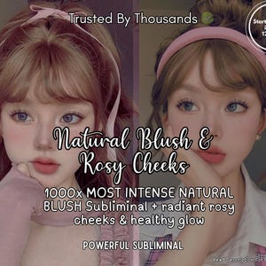 Natural Blush Powerful Subliminal Highly Effective Subliminal Sub Audio Manifestation rosy cheeks beauty Subliminal Law Attraction mp3