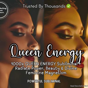 Queen Energy Powerful Subliternal Highlyeffektiv Sublimale Sub Audio Manifestation Dark Feminine Schönheit