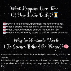 meditation
spiritual
personalized audio
custom audio
subconscious mind
custom affirmations
manifestation audio
binaural beats
law of assumption
subliminal mp3
subliminal
subliminals
law of attraction