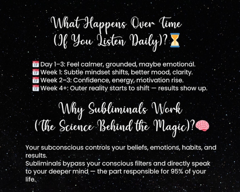 meditation
spiritual
personalized audio
custom audio
subconscious mind
custom affirmations
manifestation audio
binaural beats
law of assumption
subliminal mp3
subliminal
subliminals
law of attraction
