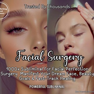 Full Facial Makeover Powerful Subliminal Highly Effective Subliminal Sub Audio Manifestation Perfect face beauty Subliminal Law Attraction