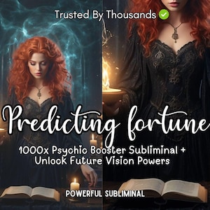 Predict the future subliminal Powerful  Subliminal Highly Effective Subliminal Audio claircognition activation transformation subliminal