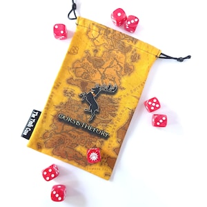 Bolsa para dados ASOIAF, Canción de Hielo y Fuego
