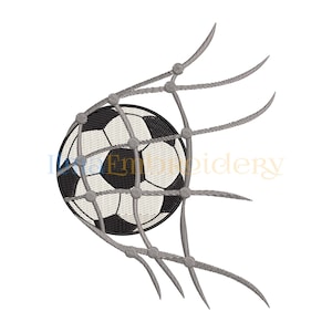 Fußball Stickerei Design, Fußball Stickerei Design, Sport Stickerei Design, Fußball Stickerei Design, Maschinenstickerei 104,4 Größen