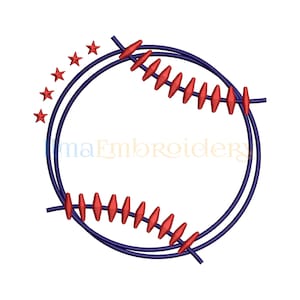 Baseball cute line Embroidery Design, Baseball Embroidery Design, Sport Embroidery Design, 4 Sizes