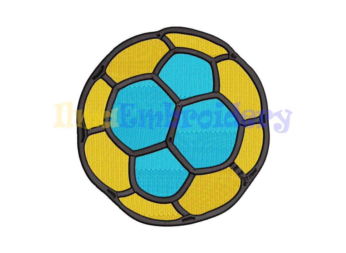 Handball Ball Embroidery Design: Sports Apparel Pattern (4 Sizes) - Etsy