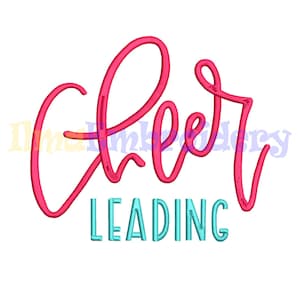 Cheer Leading Embroidery Design, Cheer Coach Embroidery Design, Sport Embroidery Design, Machine Embroidery Design, 4 Sizes