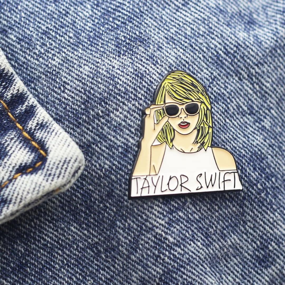 Taylor Swift Enamel Pin - Etsy