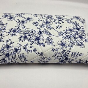 Padded Zippered Book Sleeve | E-Book Protector | Handmade Reader Gift | 10.5”x7”