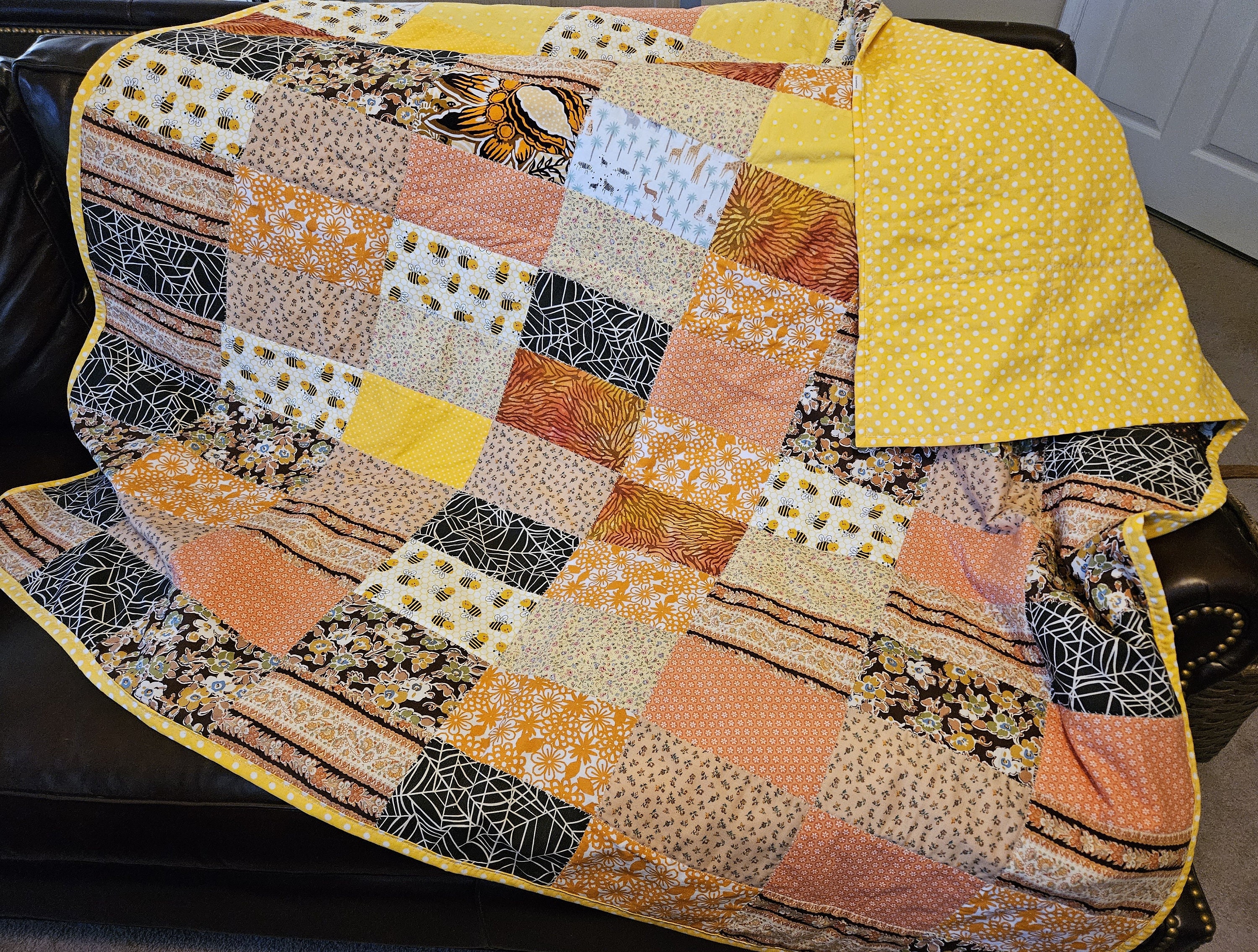 price for sale Beautiful and Fall Throw Cozy Quilt Harvest 