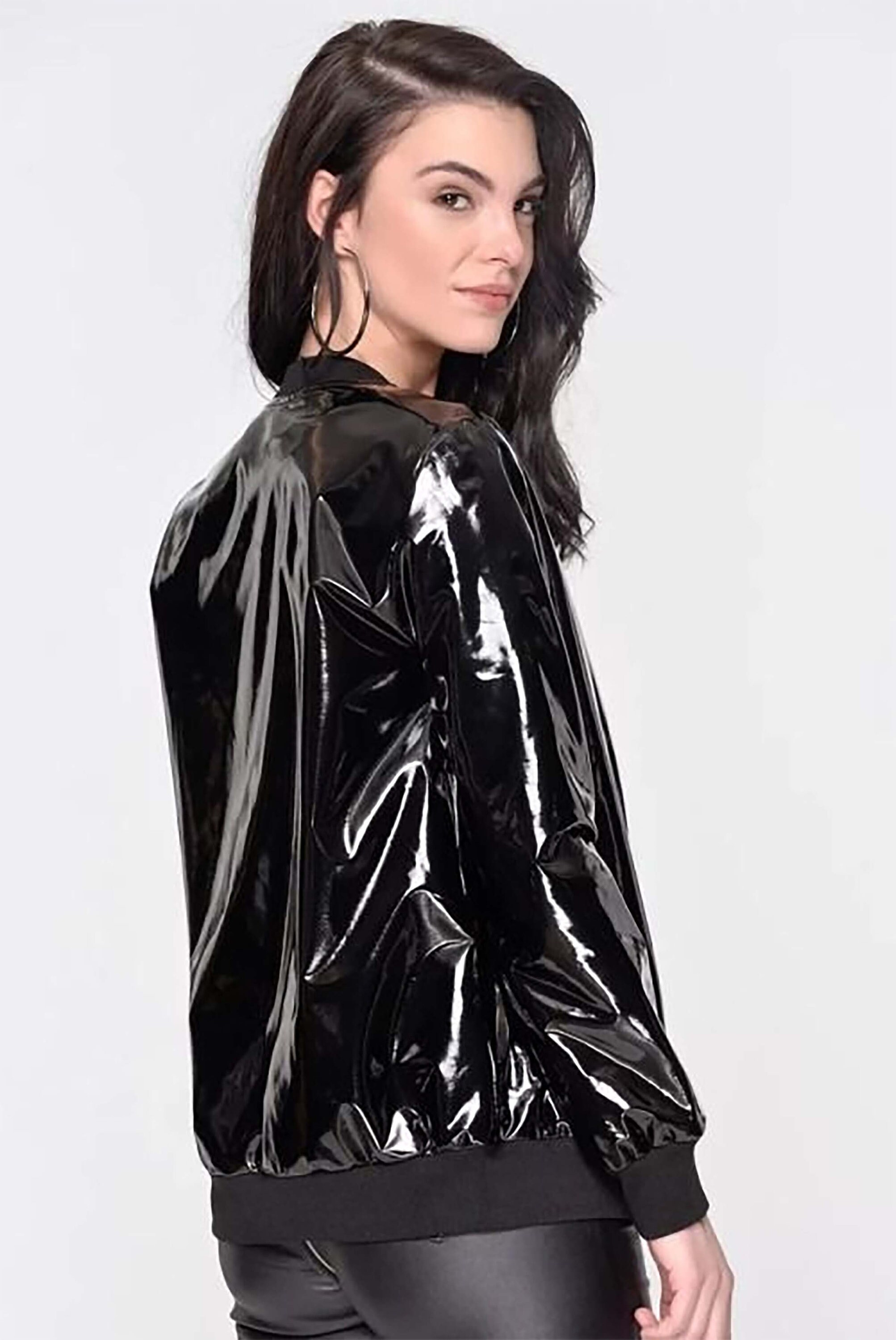 Shiny Pvc Jacket Etsy Canada