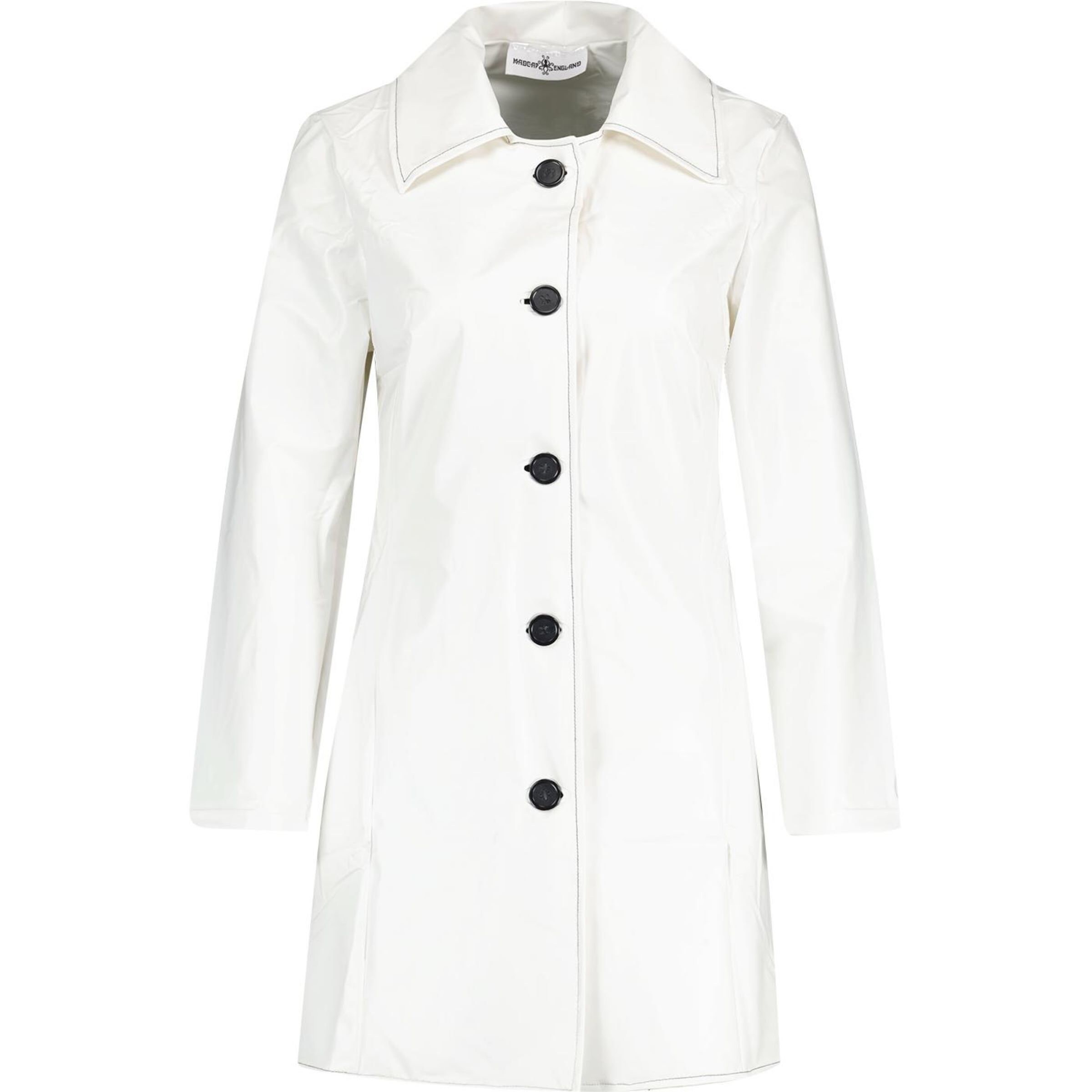 White pvc jacket cheap