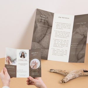 Midwife Brochure Template Birth Doula Brochure Midwife Marketing Brochure Doula Marketing Midwife Business Doula Branding Midwife Marketing