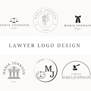 Advocaat Logo Ontwerp Canva 6 Aanpasbare Advocaat Logo's Advocaat Logo Bewerkbaar Wetslogo Advocaat Branding Juridisch Logo Advocaat Logo Ontwerpsjabloon