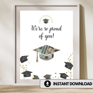 Cadeau en argent pour l'obtention du diplôme Cadeau pour l'obtention du diplôme Diplôme d'études secondaires