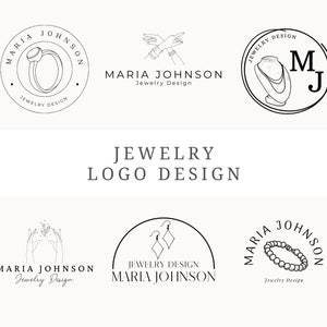 Jewelry Logo Design Canva 6 Customizable Jeweler Logos Goldsmith Logo Editable Jewelry Maker Logo Lapidary Logo Jewelry Template Jewellery