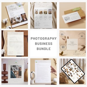 Photographer Branding Kit Photography Business Bundle Photography Canva Template Business Card Photography Logo Designs Instagram Templates