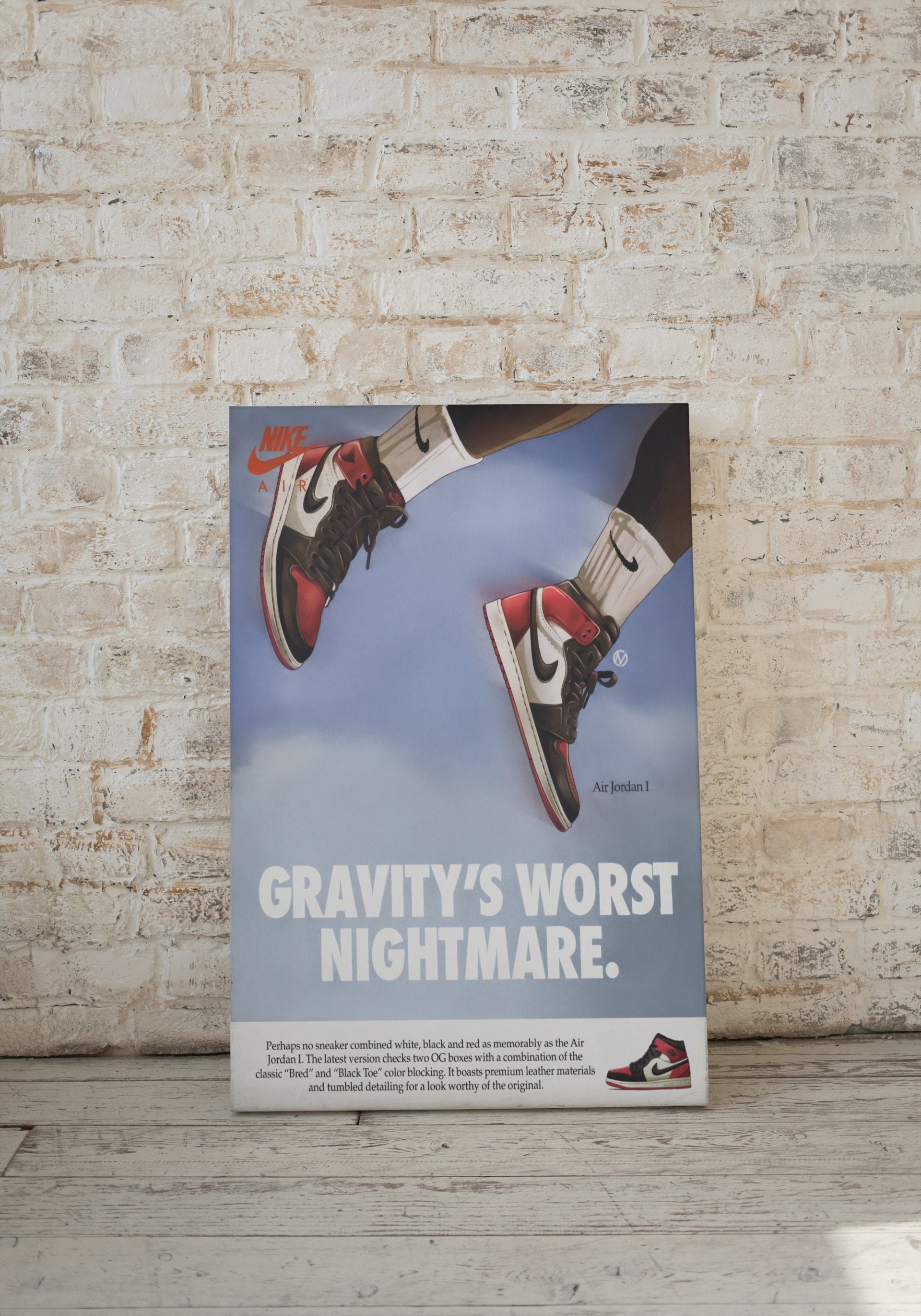 Air Jordans 'Retro 1 Classic' Poster