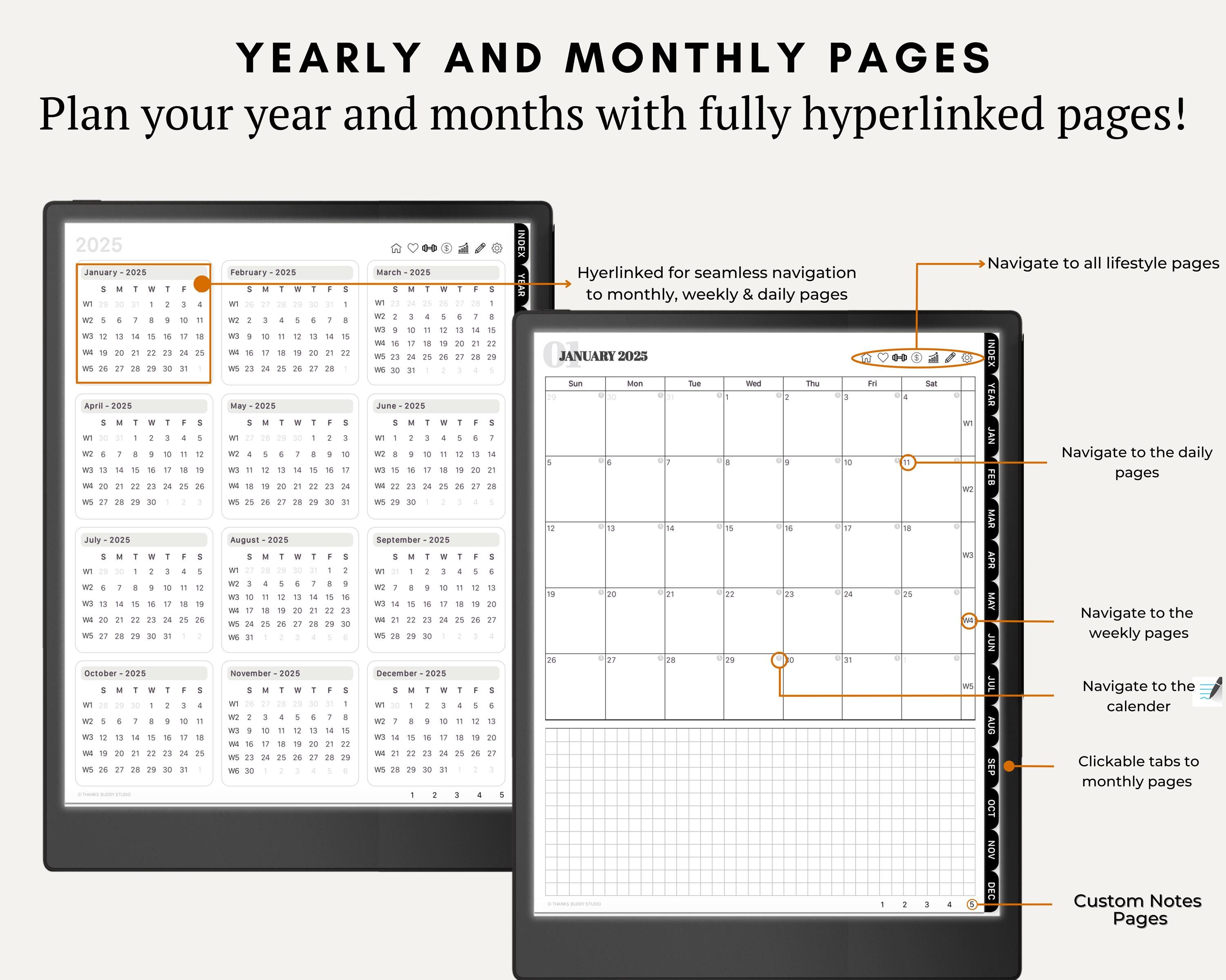 Kindle Scribe Daily Planner 2025 2026, Kindle Scribe Templates Kindle Scribe Daily Planner 2025 2026, Kindle Scribe Templates