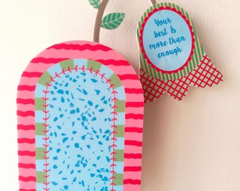 Jarrón "Tu mejor es suficiente"