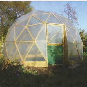 GD18 Geodesic domes plans 16ft (imperial measurements)
