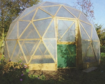 GD18 Geodesic domes plans 16ft (imperial measurements)