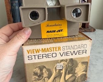 Vintage Standard Stereobetrachter von Sawyer's View-Master, 1950er Jahre Modell 2014 (Original Box)