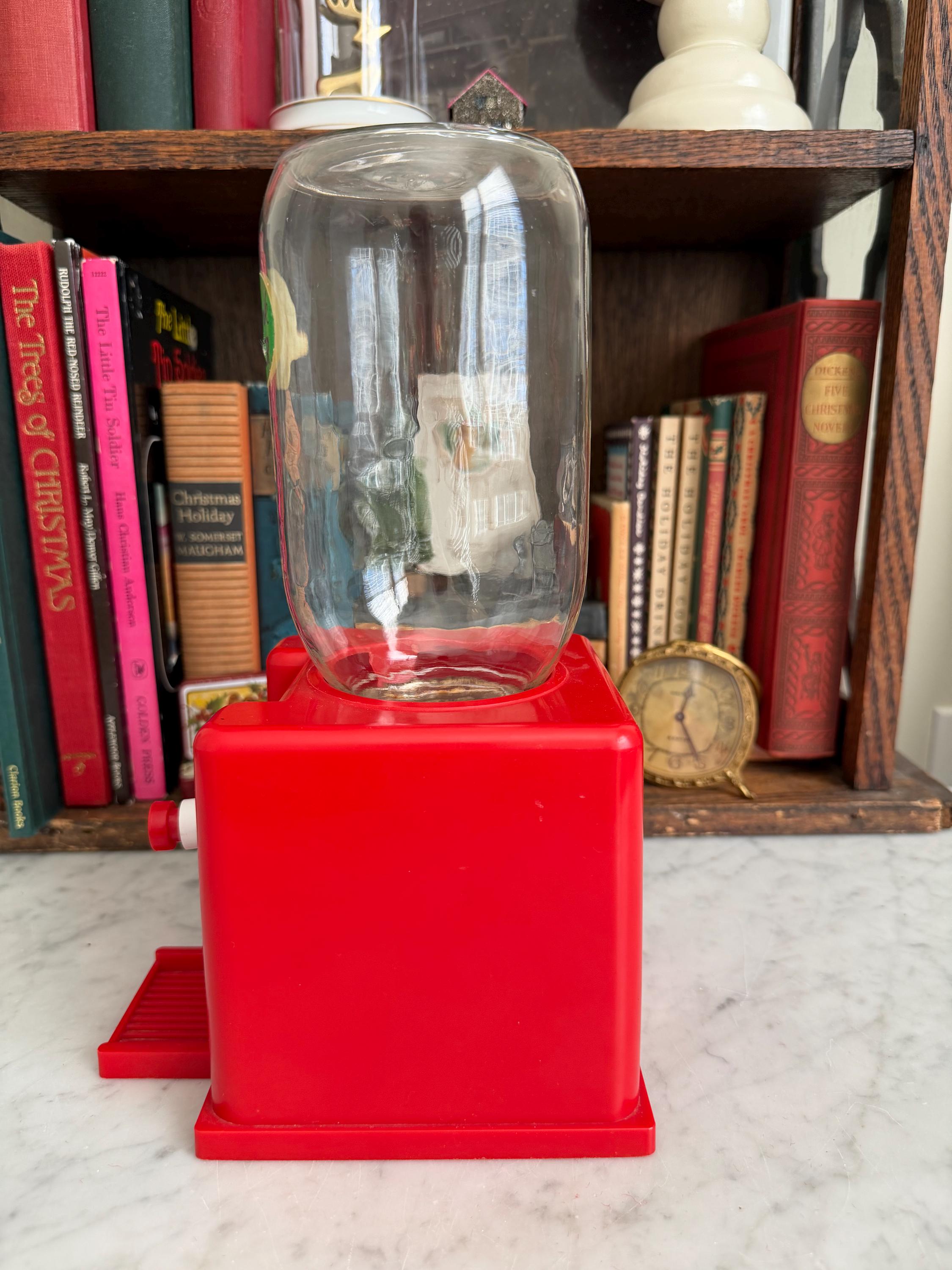 Vintage 1960s Kool-aid Dispenser – Red Plastic Base, Original
