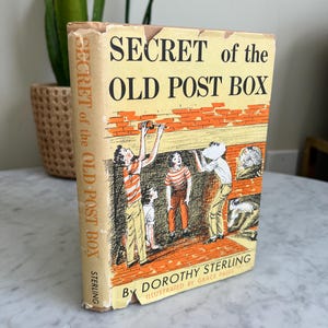 Vintage 1961 Secret of the Old Post Box by Dorothy Sterling, Weekly Reader Children’s Book Club Edition, Illustrated by Grace Paul,Doubleday